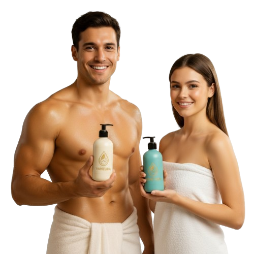 Vnatura Organic Products with Models